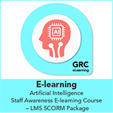 Artificial Intelligence Staff Awareness E-learning Course – SCORM Package